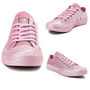 NWT Converse All Star Sparkle Glitter Low Shoes